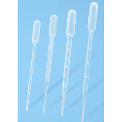 Disposable Plastic Graduated Transfer Pipettes – 1 mL / 2 mL / 3 mL / 5 mL (Pack of 100)
