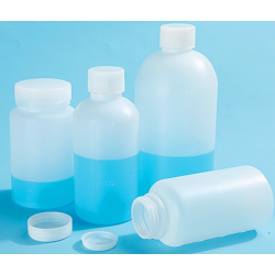 Heavy-Duty PE Reagent Bottles – 60 mL to 2000 mL (10 Pcs) | Acid, Alkali & Solvent Resistant