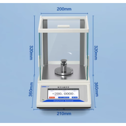 Electronic Analytical Balance – 0.1 mg / 0.0001 g Precision